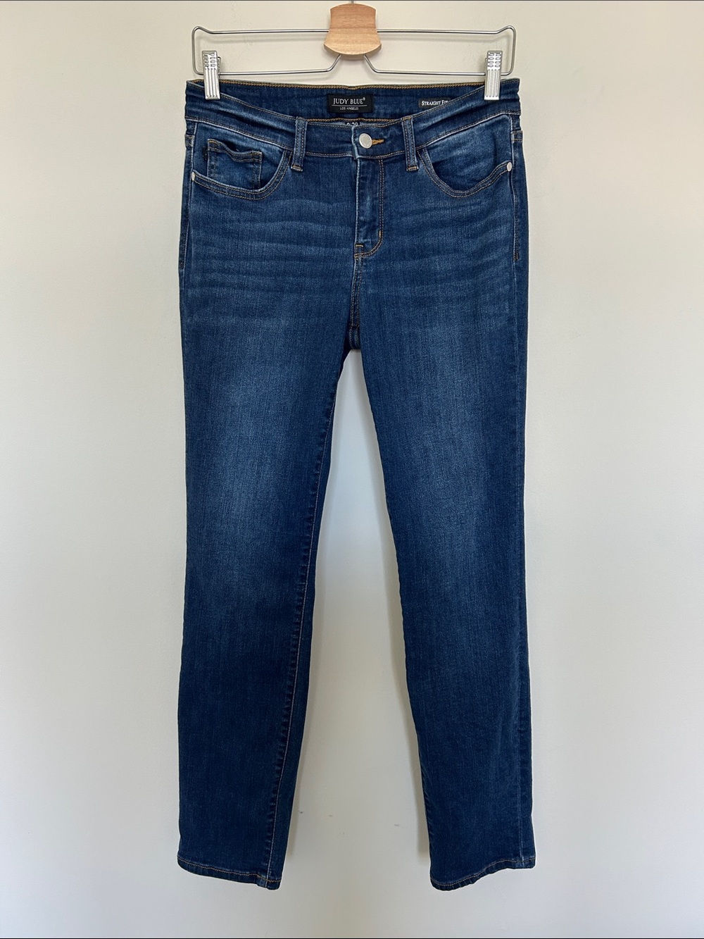 Judy Blue Straight Leg Denim Jeans Dark Wash Size 9/29